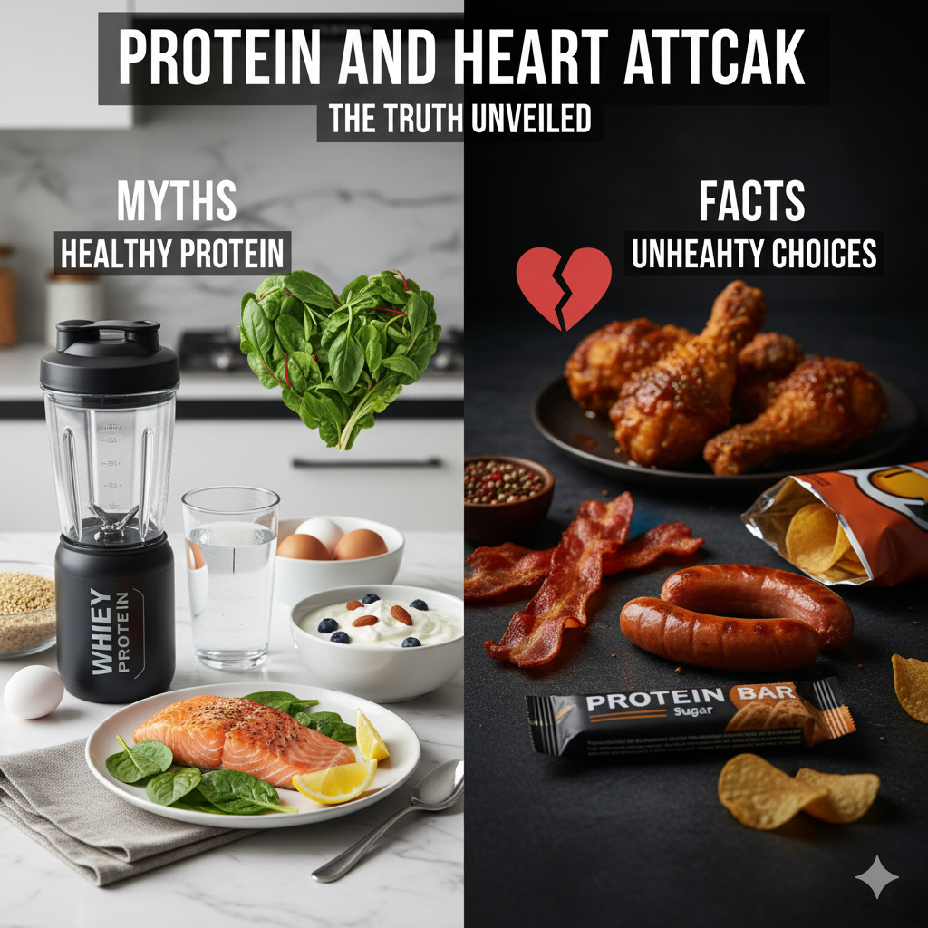 Protein and Heart Attack